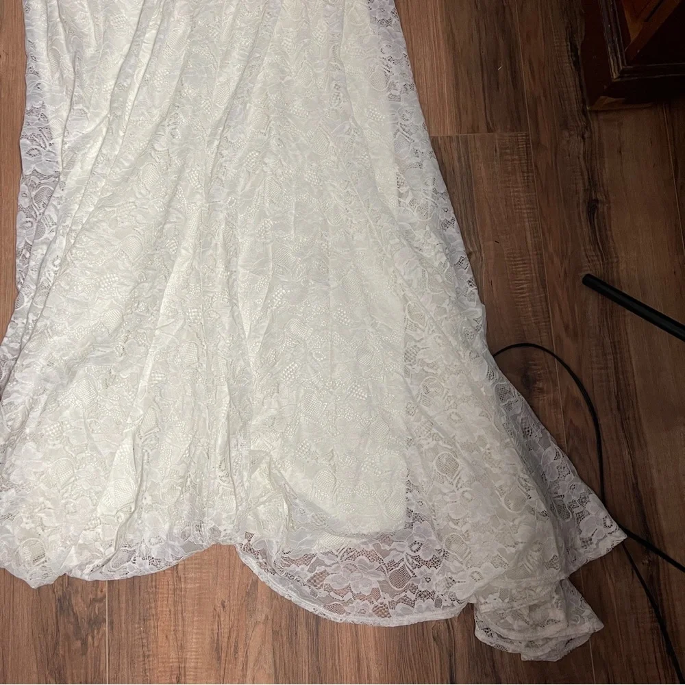 Torrid NWT Lace Wedding Dress - Picture 8 of 11